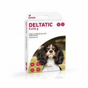 Deltatic Collare Medicato per Cani di Taglia Molto Piccola 2 Pezzi