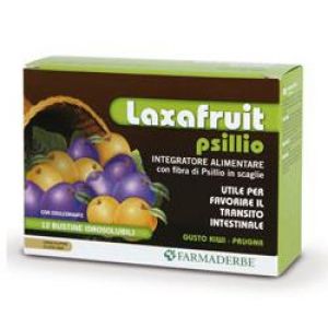 Laxafruit Psyllio Integratore Alimentare 12 Bustine