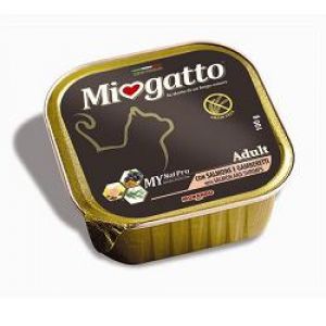 Morando Miogatto Adult Umido Pate Con Salmone E Gamberetti Monoporzione 100g
