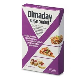 Dimaday sugar control integratore controllo glucosio 30 compresse