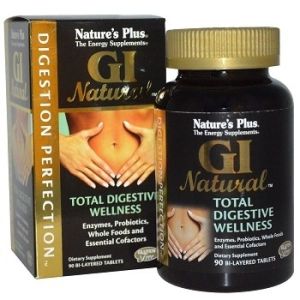 Nature's Plus Gi Natural Digestione 90 Tavolette