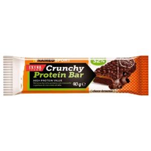 Named Sport Crunchy Protein Bar Choco Brownie Barretta Proteica 40g