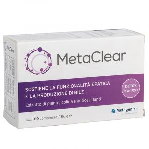 Metagenics Metaclear Integratore Epatico 60 Compresse