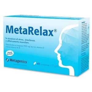 Metarelax New Integratore Contro Stress E Stanchezza 45 Compresse