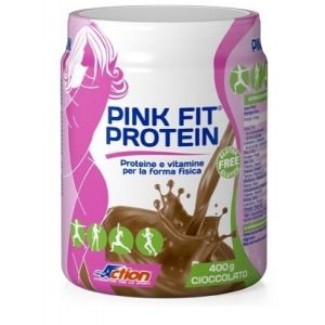 Proaction Pink Fit Protein Al Cioccolato 400g