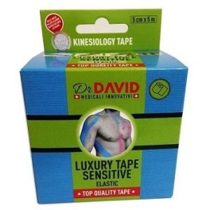 Benda Elastica Dr David Luxury Tape Sensitive Elastic Azzurr