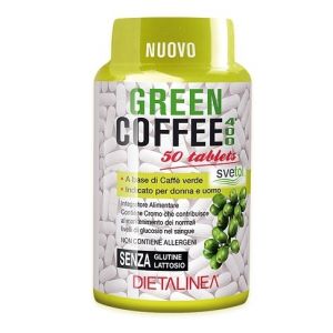 Dietalinea green coffe 400 integratore alimentare 50 compresse