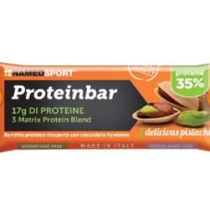 Named Proteinbar 35% Barretta Iperproteica Delicious Pistachio 50g
