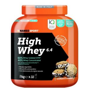 Named Sport High Whey 6,4 Polvere 1000g - Gusto Cookies & Cream