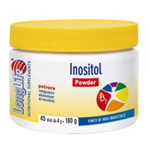 Longlife inositol powder 180g integratore alimentare 45 dosi