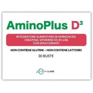 Pharma Labs Aminoplus D3 Integratore Alimentare 30 Bustine