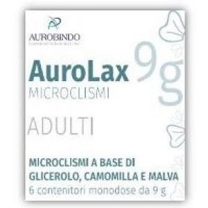 Microclismi Per Adulti Aurolax 6 Contenitori 9g