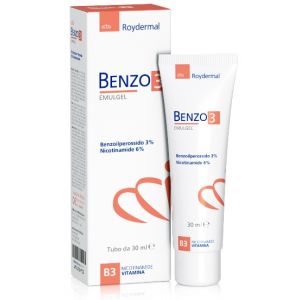 Benzo 3 emulgel trattamento per pelli a tendenza acneica 30 ml