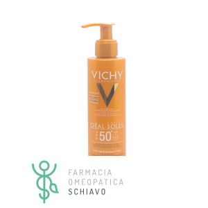 Vichy Idéal Soleil Latte Fluido Anti-Sabbia SPF 50+ Protezione Viso e Corpo 200 ml