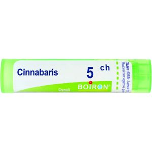 Boiron Cinnabaris 5ch Tubo Granuli 4 G.