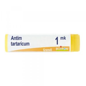 Boiron Antimonium Tartaricum Globuli 1mk Dose 1g