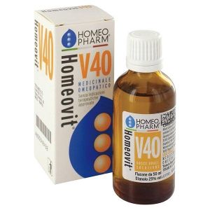 Homeovit V40 Gocce Orali Omeopatiche 50ml