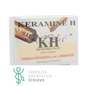 Keramin h fascia bianca integratore per capelli 10 fiale 10 ml