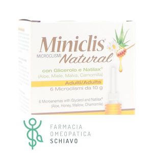Miniclis Natural Adulti Lassativo 6 Microclismi