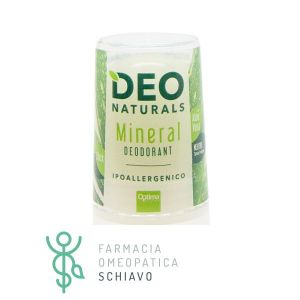 Deonaturals mineral deodorant ipoallergenico aloe vera optima naturals 50g
