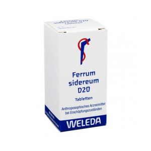 Weleda Ferrum Sidereum D20 Medicinale Omeopatico 80 Compresse