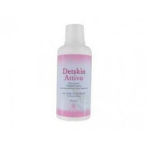 Detskin attivo shampo doccia detergente per viso, corpo e capelli 500 ml