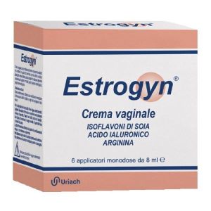 Estrogyn Crema Vaginale 6 Flaconi  da 8ml Globuli Contenitore MONOdose