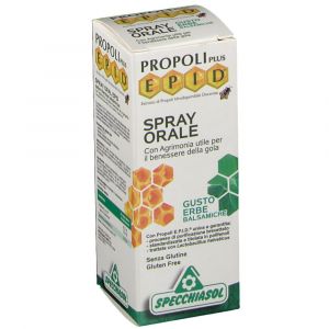 Specchiasol Epid Spray Orale Con Erbe Balsamiche Integratore Per la Gola 15 ml