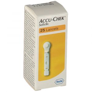 Accu-Chek Softclix Lancette Pungidito 25 Pezzi