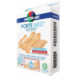 Master-aid  Forte Med  5 Formati, Tampone i Disinfettante