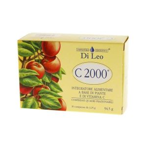 Laboratorio Erboristico di Leo Vit C 2000 30 Compresse Masticabili