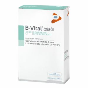 B-vital Totale Integratore Vitamina B Gusto Arancia 20 Compresse Effervescenti
