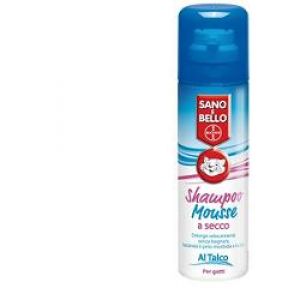 Sano&Bello Shampoo Mousse A Secco Per Gatti 200 ml