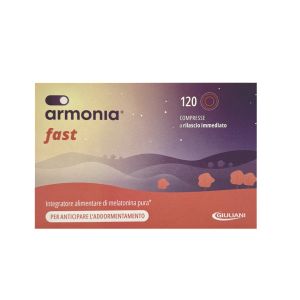 Armonia Fast Melatonina Pura Al 99,9% 120 Compresse