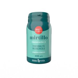 Erba Vita Mirtillo Integratore Funzionalità Del Microcircolo 100 Perle