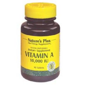 Nature's Plus Vitamina A 10000 UI Idrosolubili Integratore 90 Tavolette
