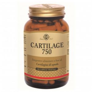 Solgar Cartilage 750 Integratore di Cartilagine di Squalo 180 Capsule
