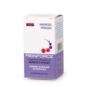 Reinforce Magnesio + Potassio 30 Compresse Masticabili
