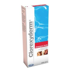 Icf Clorexyderm Shampoo Forte Disinfettante Cani e Gatti 200ml