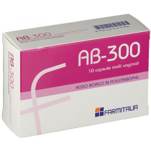 AB 300 Ovuli Vaginali 10 Capsule Molli
