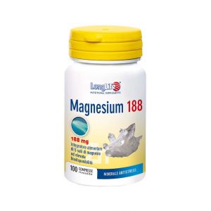Longlife Magnesium 188mg Integratore Alimentare 100 Compresse