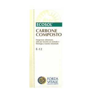 Ecosol Carbone Compositum Integratore Intestinale 25 g