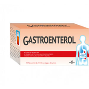 Gastroenterol Integratore Fermenti Lattici 10 Flaconi da 10 ml