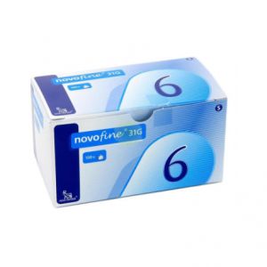 Novofine Aghi Per Iniezione Sottocutanea Di Insulina 31 G 6 mm 100 Pezzi
