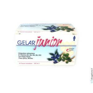 Gelar Junior Integratore Alimentare 12 Fiale Da 10ml