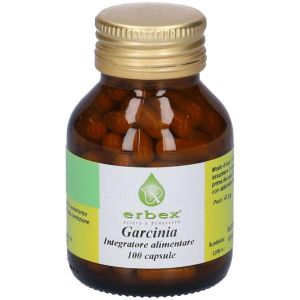 Erbex Garcinia 430mg Integratore 100 Capsule