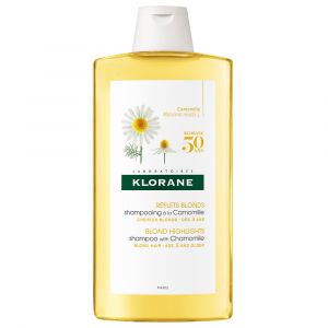 Klorane shampoo alla camomilla per capelli biondi o castano chiaro 400 ml
