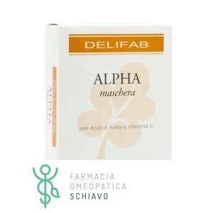 Delifab alpha maschera viso pelle seborroica a tendenza acneica 8 bustine