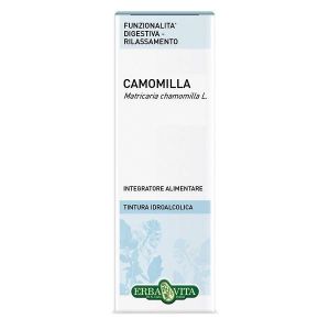 Erba Vita Camomilla Tintura Idroalcolica Benessere Mentale 50ml