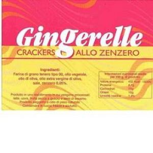 Gingerelle Crakers Zenzero 150g
